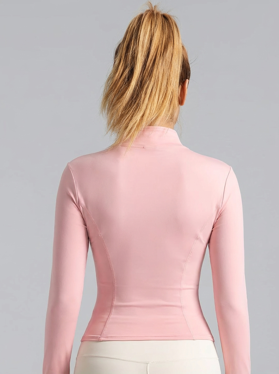New Women Light Pink Yoga Coat - Yoga & Fitness With Faye The Well Being Studio Abbots Langley Reviews recension och pris