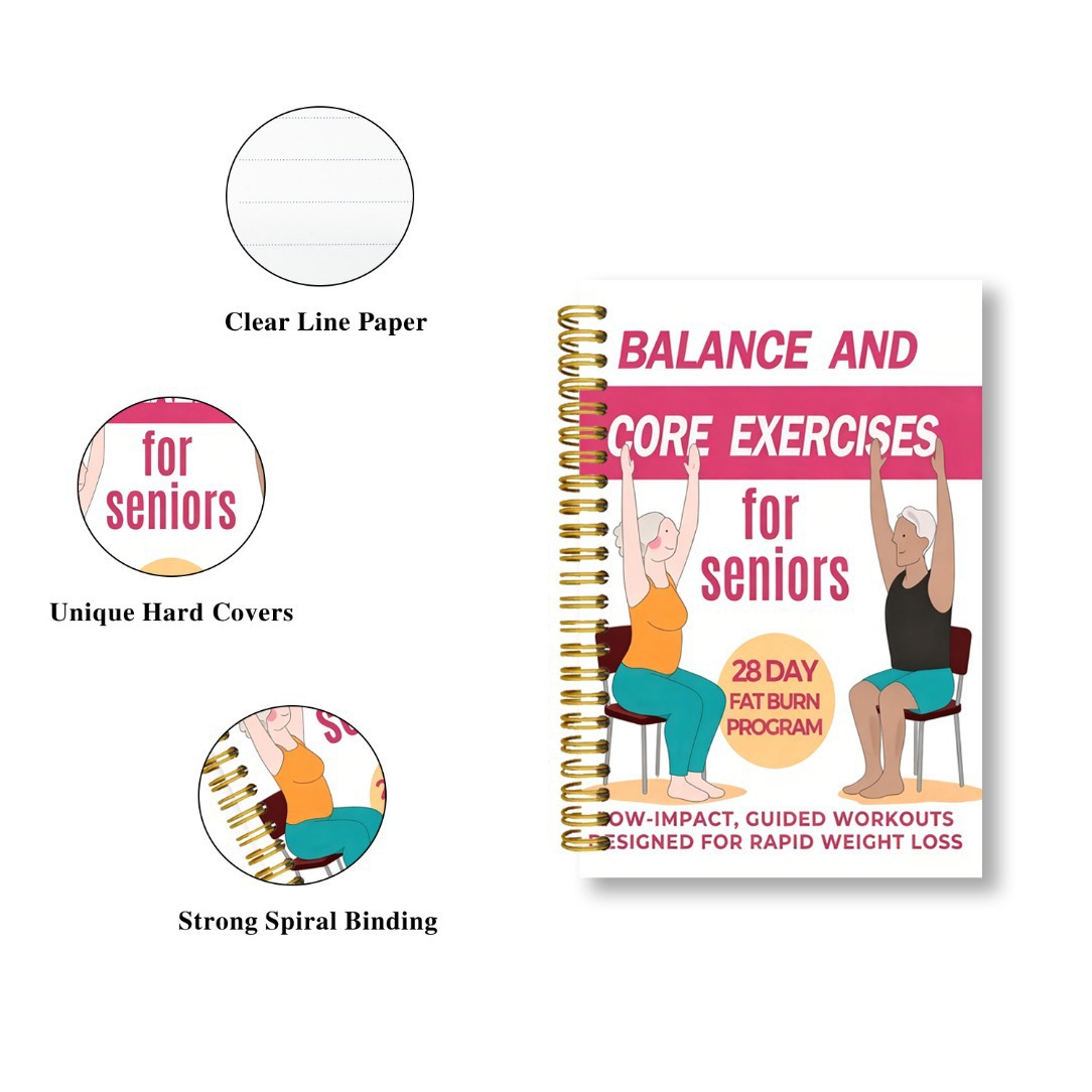 Chair Yoga Exercise Notebook F - Yoga Fitness Journal recension och pris