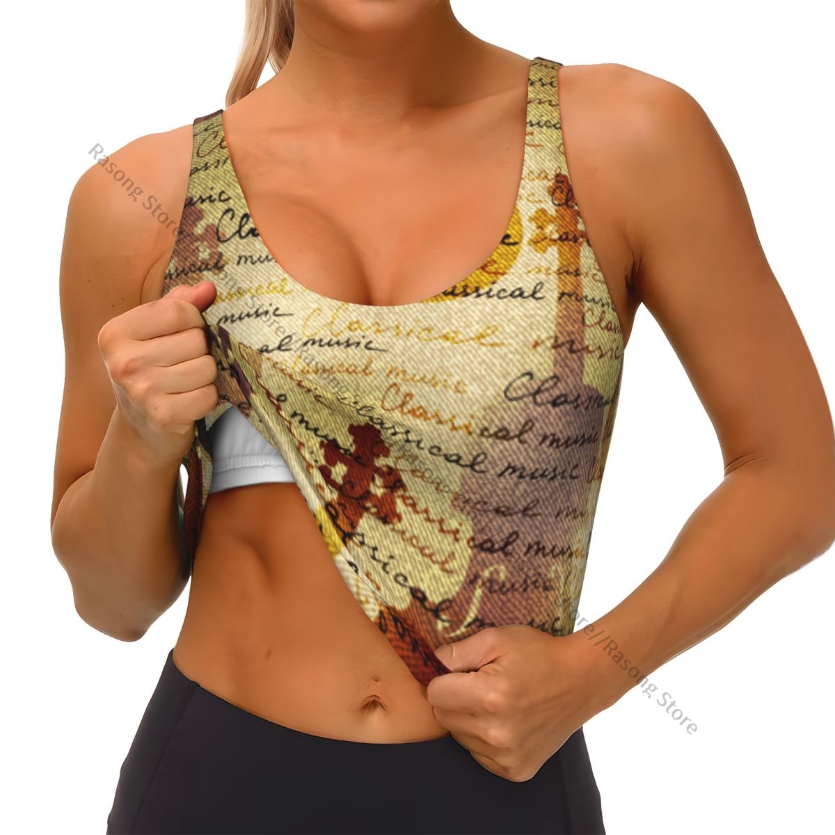Sports Bra Women Running Yoga  - Yoga Fitness Music recension och pris