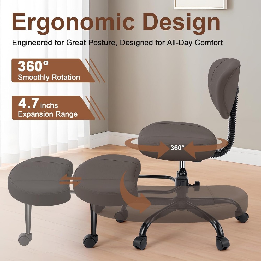 Ergonomic Swivel Chair for Med - Yoga & Fitness With Faye The Well Being Studio Abbots Langley Reviews recension och pris