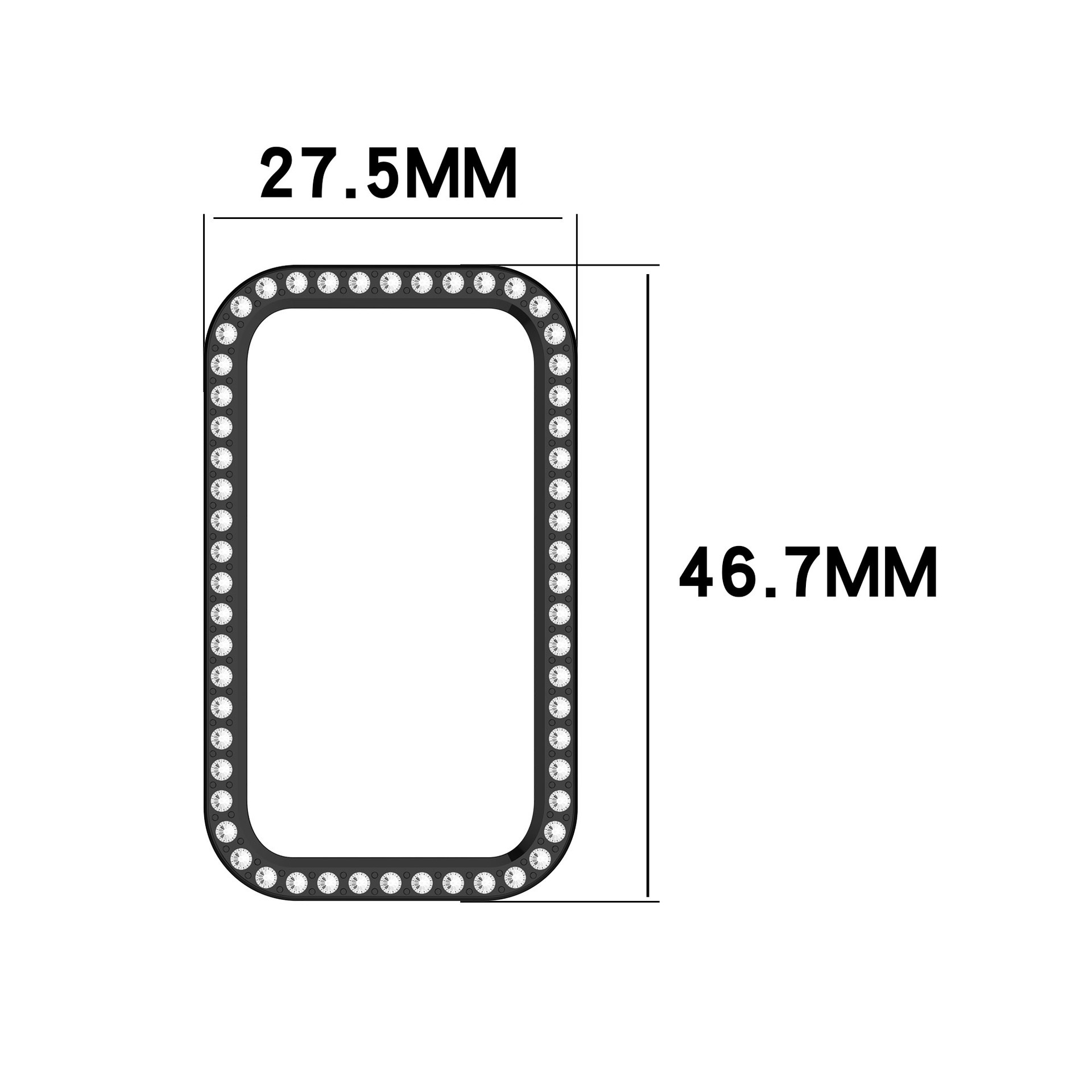 Single row drill watch shell F - Fitness Tracker Band recension och pris