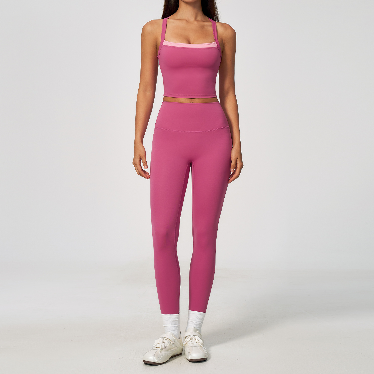 Yoga Set 2pcs Women Gym Set Ba - Yoga Fitness Kleidung recension och pris