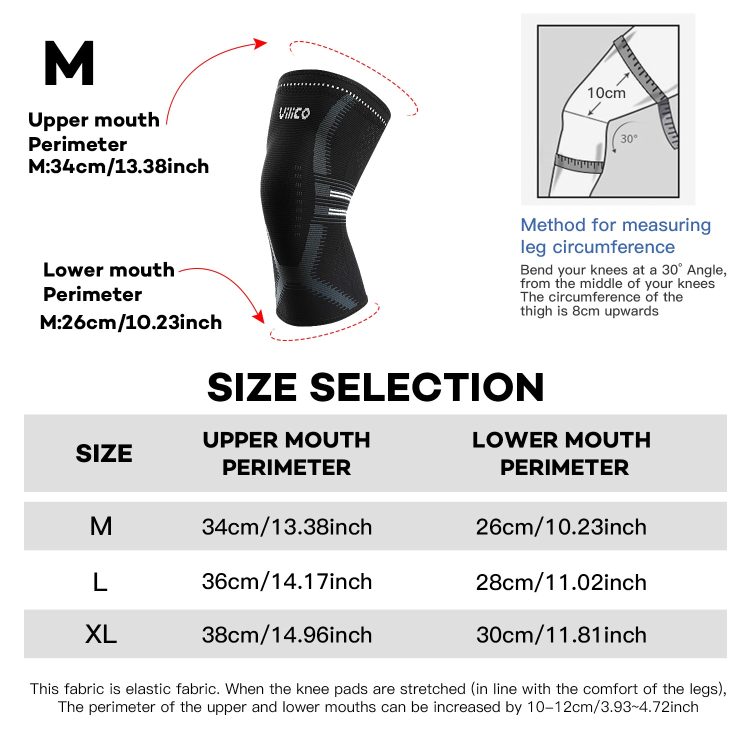 1PCS Knee Brace for Women & Me - Knee Sleeve Compression recension och pris