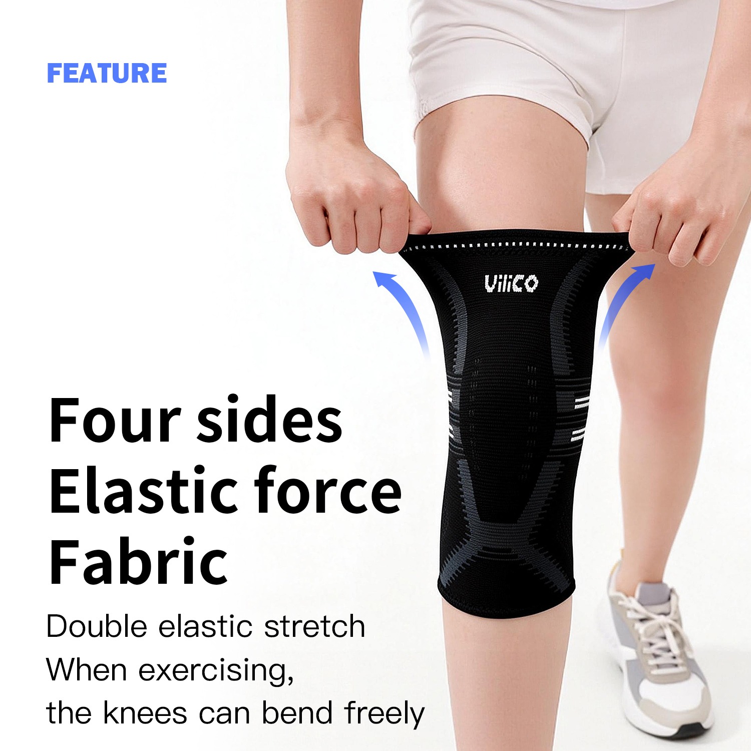 1PCS Knee Brace for Women & Me - Knee Sleeve Compression recension och pris
