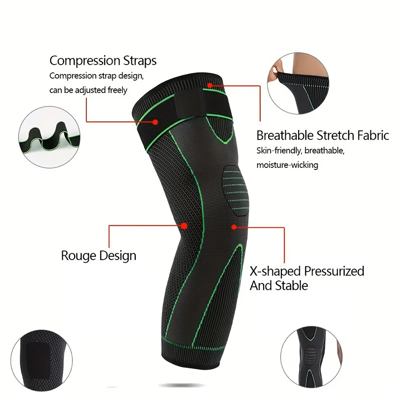 2Pcs Compression Knee Pads Sup - Knee Sleeve Compression recension och pris